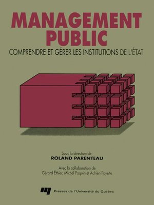 cover image of Management public